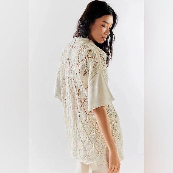 New FREE PEOPLE We The Free All Love Club Shirt size S - Picture 2 of 13